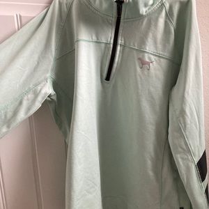 victoria’s secret pink quarter zip